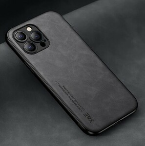 iPhone 11 Pro Max PUレザー ケース カバー メタルプレート付き 耐衝撃 磁気 耐水性 マット iPhone 11 Pro iPhone 11