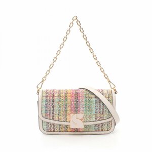 ケイトスペード ダコタ スモール ブランドオフ Kate Spade ファブリック ハンドバッグ ツイード/レザー 中古 レディース