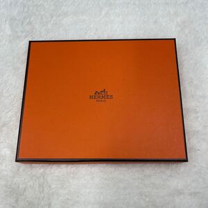 HERMES エルメス 空箱 BOX 空き箱 箱 カレ45 スカーフ収納 薄型 オレンジボックス 美品