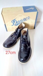 送無★Danner★ROSEBURG CRISTY★チャッカーブーツ★日本製★BLACK★27cm★D-4051★廃盤品★ダナー★ローズバーグクリスティ★箱付き★レア