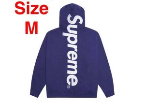 シュプリーム Hooded Satin Applique Sweatshirt