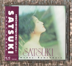Ω 新品未開封 ZOO SATSUKI ソロアルバム 1994年 CD/サムデイ…サムホエア/ズー 