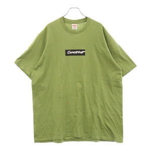 SUPREME シュプリーム 24SS Futura Box Logo Tee フューチュラ ボックスロゴ プリント半袖カットソー グリーン