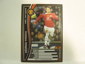 WCCF 2005-2006 黒 クリスティアーノ・ロナウド　Cristiano Ronaldo　No.7 Manchester United England 05-06 #059 Panini