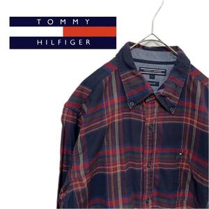 春物　TOMMY HILFIGER トミーヒルフィガー　ネルシャツ　長袖シャツ