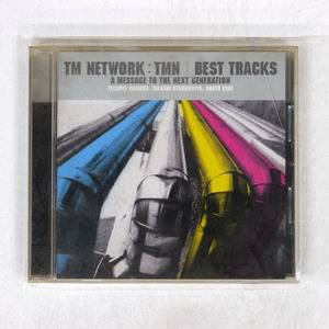 国内盤 TMネットワーク/BEST TRACKS〜A MESSAGE TO THE NEXT GENERATION/ソニー・ミュージックレーベルズ ESCB2121 □