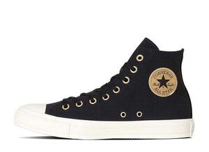 Converse All Star Goldpatch Hi "Black/Gold" 24.5cm 31313380