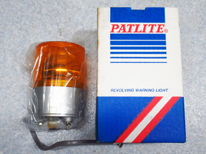 未使用品 佐々木電機製作所 PATLITE パトライト ミニ 黄色 RS-220 超小型回転灯 回転警示灯 RU/RS型 AC220V 管理6X0611A-F10