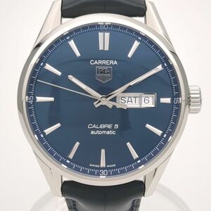 タグホイヤー　カレラ　キャリバー5　WAR201E.FC6292　自動巻　自動巻き　TAG HEUER　メンズ　腕時計　中古 ◆3114/高洲店