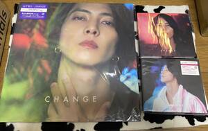 山下智久☆CHANGE☆CD+DVD☆３種セット☆中古