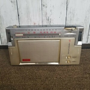 希少　昭和レトロ　昭和40年代　TOSHIBAトランジスターラジオ　9L-430S 不動品　ジャンク現状品