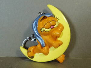 Garfield ガーフィールド PVCフィギュア キーホルダー 月 BULLYLAND