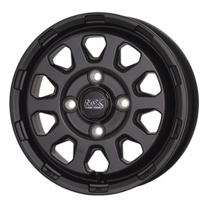 YOKOHAMA BluEarth-Es ES32 155/70R12 MAD CROSS RANGER マットブラック 12インチ 4B+43 4H-100 4本セット