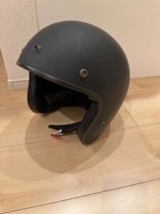 廃盤品 SHOEI FREEDOM ジェットヘルメット マットブラック サイズ XL 61cm