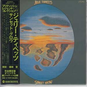 紙ジャケ JULIE TIPPETTS / SUNSET GLOW（国内盤CD）