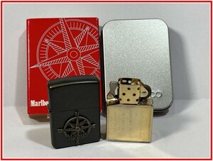 109【ZIPPO★ジッポー】【マルボロ Marlboro コンパスエンプレム　1997特製】コレクション品 着火未確認　当時もの