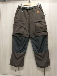 NIKE ACG ナイキエーシージー Smith Pant カーゴパンツ Sサイズ ブラウン×グレー 店舗受取可