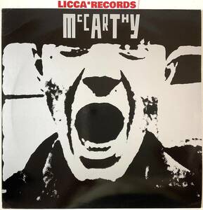 RARE McCarthy - Get A Knife Between Your Teeth UK 1990 ORIGINAL Laetitia Sadier STEREOLAB *12“レコード LICCA*RECORDS 617 入手困難