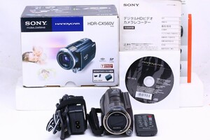 【特上】SONY ソニー HDR-CX560V デジタルビデオカメラ #12576