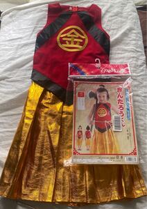 きんたろうくん★腰紐なし！キッズ コスプレ 金太郎 ハロウィン 衣装