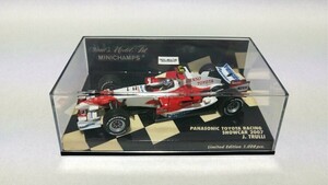 【美品】1/43 MINICHAMPS　パナソニックトヨタレーシング ショーカー 2007年 J.トゥルーリ