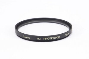 【 美品 】 Kenko プロテクトフィルター MC PROTECTOR 58mm 【 保護　マルチコート 】