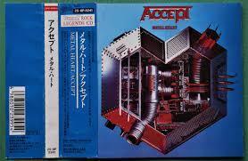 ACCEPT「Metal Heart」アクセプト『メタル・ハート』国内盤帯付きCD　廃盤CD ジャーマンメタル　ヘヴィメタル名盤