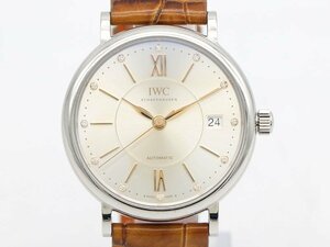 【 インターナショナル・ウォッチ・カンパニー IWC 】IW458101 ポートフィノ デイト SS/革 自動巻 メンズ 箱 □新着 02855-0