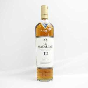 1円~MACALLAN（マッカラン）12年 ダブルカスク 40％ 700ml U25A150008