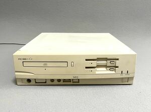 ジャンク NEC PC-9821Ce model S2 PC-98デスクトップパソコン 当時物 昭和レトロ