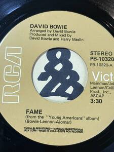 試聴 JAMES BROWNが75年HOTで引用 DAVID BOWIE FAME / RIGHT 両面EX 