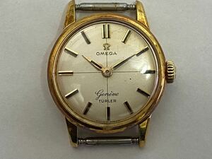 【on115】稼働品 OMEGA オメガ Geneve ジュネーブ 2974 Cal.244 18k 750 レディース 手巻き アンティーク