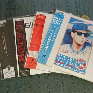 BILLY JOELビリー・ジョエル☆4枚セット☆ヤンキースタジアムLIVE★Amarrer of Trust★EYE OF THE STORM★GREATEST HITS 3&オマケ付き