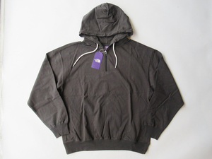 2024aw THE NORTH FACE Purple Label 9.5oz Cotton Jersey Field Hooded Parka L チャコール/ナナミカノースフェイスパープルレーベル