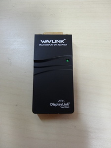 [送料無料 即決] WAVLINK USB 2.0 to VGA/DVI Video Graphic Adapter ディスプレイアダプター WL-UG17D1 USED