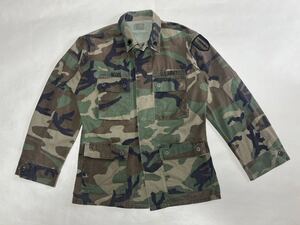 90年代 90s U.S.ARMY ウッドランド カモ 迷彩 BDUコンバットジャケット SMALL-REGULAR ヴィンテージ