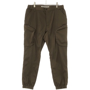 White Mountaineering ホワイトマウンテニアリング 21AW Twilled Stretch Jogger Pants ツイルストレッチジョガーパンツ ブラウン 2