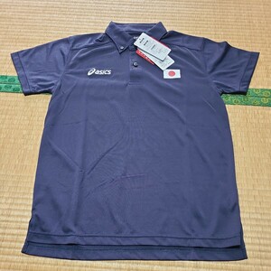 Asics 日本代表 Japan ボタンダウンシャツ サイズS ポロシャツ 世界陸上 陸上 アシックス