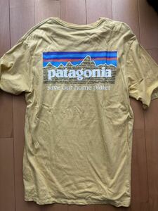 patagonia Tシャツ2枚セット（USED）サイズXSイエロー系オーガニックコットン パタゴニア 