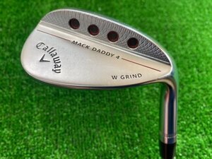 4*1938 ウェッジ【Callaway/キャロウェイ】MACK DADDY 4 60°/12° フレックス：S N.S.PRO MODUS3 札幌・美しが丘・店頭引渡可