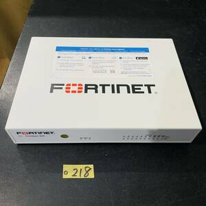 (ヤ)〇218【通電OK】Fortinet FortiGate 60F FG-60F 次世代ファイアウォール FW SD-WAN セキュリティ ドリブンネットワーキング FortiOS