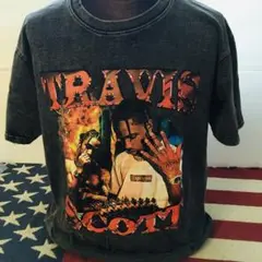 トラヴィススコット　Travis Scott L ヒップホップ　ラッパーTシャツ