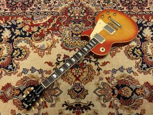 極上品 上位機種 1981年製 Burny LesPaul 1959 MODEL バーニー レスポール 東海製 Gibson Greco Toaki バーズアイ マホガニー 別注品 5kg