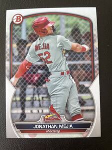 Topps Bowman 2023 MEGA BOX #BP-15 JONATHAN MEJIA ジョナサン・メヒア St.Louis Cardinals セントルイス・カージナルス　