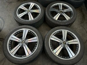 【良品】スーパースター ロデオドライブ オークス 305/40R22 ヨコハマ PARADA バリ山 2018年製 PCD150-5H ランクル,LX