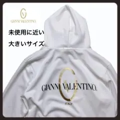 【未使用に近い　大きいサイズ】GIANNI VALENTINO  ビックロゴ