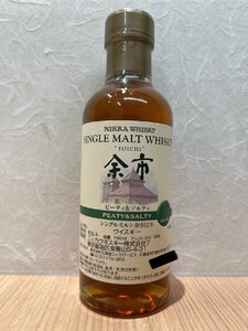 【N3603】【東京都限定発送商品】未開栓 NIKKA ニッカ 余市12年 ピーティー＆ソルティ シングルモルトウィスキー 180ml 55％ 国産【古酒】