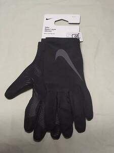 ナイキ Nike サッカーウェア フットサルウェア 手袋 フィールドグローブ 防寒具 通勤 Base Layer Glovea CW1039 026/BLK Mサイズ