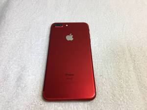 iPhone7 Plus 128GB 本体 バッテリー81% MPR22J/A (PRODUCT) RED プロダクトレッド SIMロックなし 美品