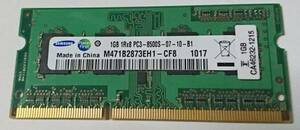 SAMSUNG M471B2873EH1-CF8 1GB (PC3 8500 DDR3 1066)